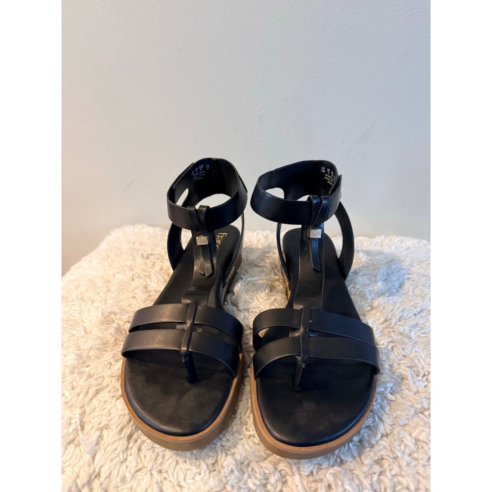 Franco Sarto Black Gladiator Sandals